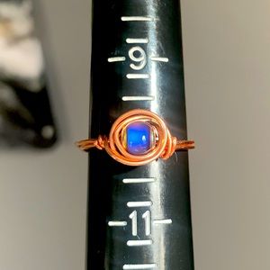 Handcrafted Copper Wire Mood Ring